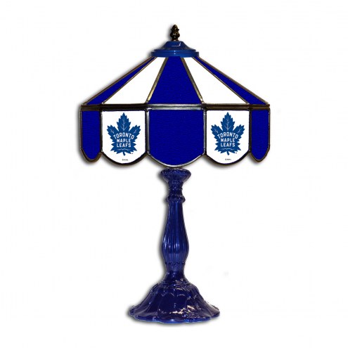 Toronto Maple Leafs 21&quot; Glass Table Lamp