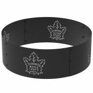 Toronto Maple Leafs 36" Round Steel Fire Ring
