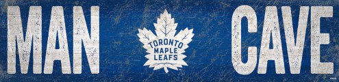 Toronto Maple Leafs 6&quot; x 24&quot; Man Cave Sign