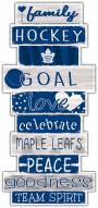 Toronto Maple Leafs Celebrations Stack Sign