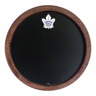 Toronto Maple Leafs Chalkboard ""Faux"" Barrel Top Sign