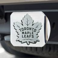 Toronto Maple Leafs Chrome Metal Hitch Cover