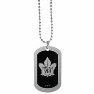 Toronto Maple Leafs Chrome Tag Necklace
