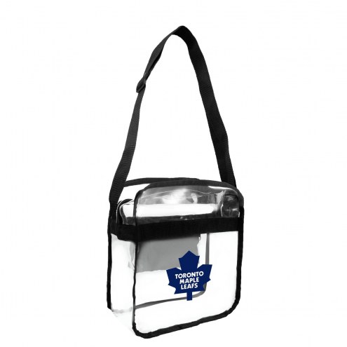 Toronto Maple Leafs Clear Crossbody Carry-All Bag