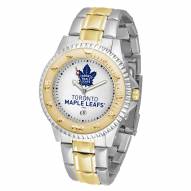 Toronto Maple Leafs Competitor Two-Tone Men's Watch