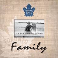 Toronto Maple Leafs Family Picture Frame