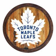 Toronto Maple Leafs ""Faux"" Barrel Top Sign