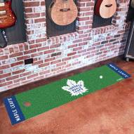 Toronto Maple Leafs Golf Putting Green Mat