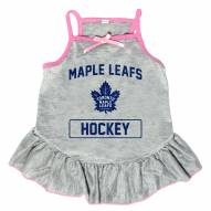 Toronto Maple Leafs Gray Dog Dress