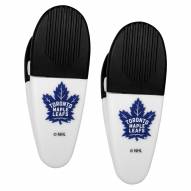 Toronto Maple Leafs Mini Chip Clip Magnets - 2 Pack