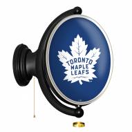 Toronto Maple Leafs Oval Rotating Lighted Wall Sign