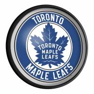 Toronto Maple Leafs Round Slimline Lighted Wall Sign