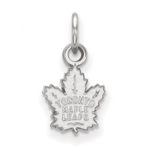 Toronto Maple Leafs Sterling Silver Extra Small Pendant