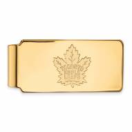 Toronto Maple Leafs Sterling Silver Gold Plated Money Clip