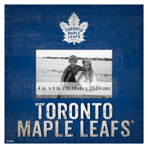 Toronto Maple Leafs Team Name 10&quot; x 10&quot; Picture Frame