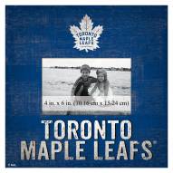 Toronto Maple Leafs Team Name 10" x 10" Picture Frame