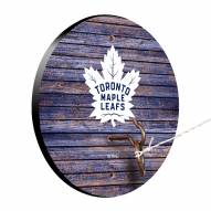 Toronto Maple Leafs Weathered Design Hook & Ring Game