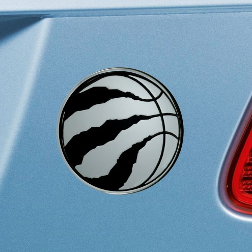 Toronto Raptors Chrome Metal Car Emblem