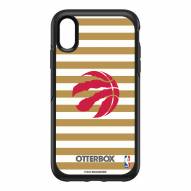 Toronto Raptors OtterBox iPhone XR Symmetry Stripes Case