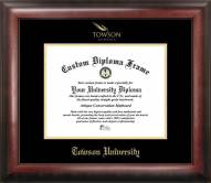 Towson Tigers Gold Embossed Diploma Frame
