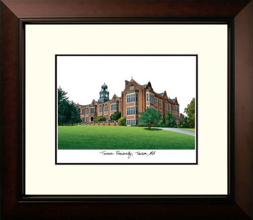 Towson Tigers Legacy Alumnus Framed Lithograph
