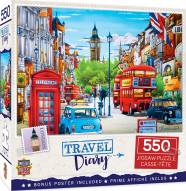 Travel Diary London 550 Piece Puzzle
