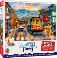 Travel Diary San Francisco Rise 550 Piece Puzzle