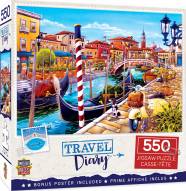 Travel Diary Venice 550 Piece Puzzle