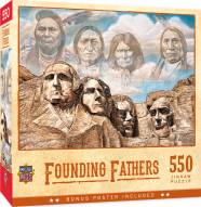 Tribal Spirit Founding Fathers 550 Piece Puzzle