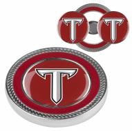 Troy Trojans Challenge Coin with 2 Ball Markers