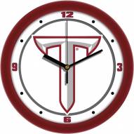 Troy Trojans Traditional Wall Clock