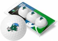 Tulane Green Wave 3 Golf Ball Sleeve