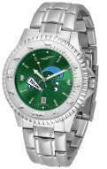 Tulane Green Wave Competitor Steel AnoChrome Men's Watch