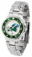 Tulane Green Wave Competitor Steel Women's Watch