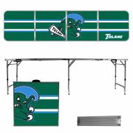 Tulane Green Wave Victory Folding Tailgate Table