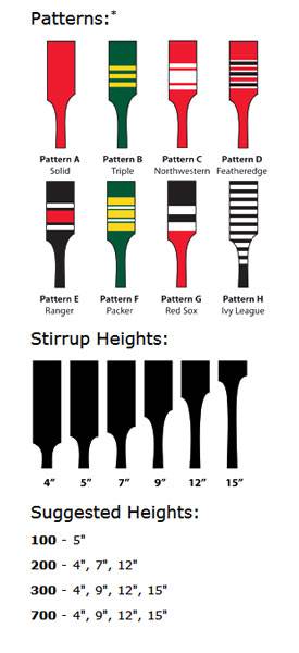Twin City Adult 7" Stirrup Pattern Sock 