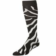 Twin City Krazisox Zebra Over-Calf Tech Socks