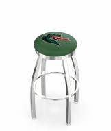 UAB Blazers Chrome Swivel Bar Stool with Accent Ring