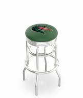 UAB Blazers Double Ring Swivel Barstool with Ribbed Accent Ring
