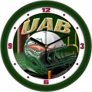 UAB Blazers Football Helmet Wall Clock