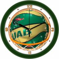 UAB Blazers Slam Dunk Wall Clock