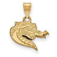 UAB Blazers Sterling Silver Gold Plated Small Pendant