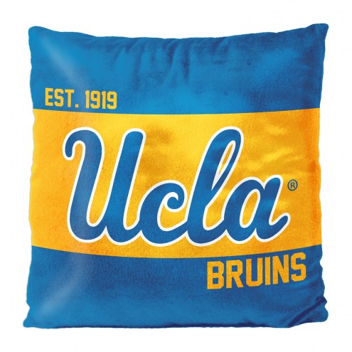 UCLA Bruins Connector Double Sided Velvet Pillow