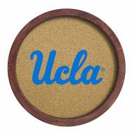 UCLA Bruins "Faux" Barrel Framed Cork Board