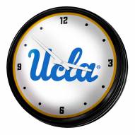UCLA Bruins Retro Lighted Wall Clock