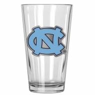 UNC North Carolina Tar Heels College 16 Oz. Pint Glass 2-Piece Set