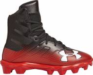 pink under armour football cleats