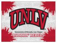 UNLV Rebels Logo Canvas Print