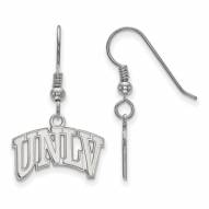 UNLV Rebels Sterling Silver Small Dangle Earrings