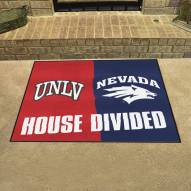 UNLV Rebels/Nevada Wolf Pack House Divided Mat